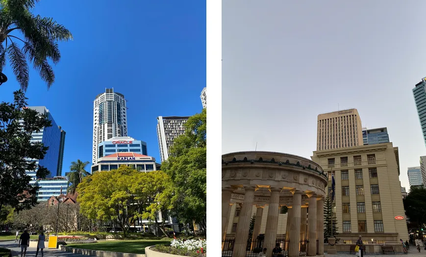 brisbane ma ville d'arrivée en pvt australie