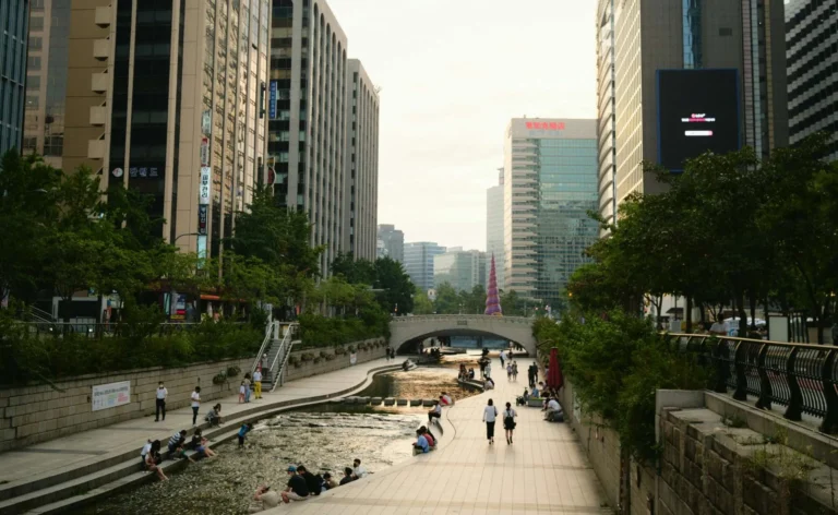 Ma balade à Cheonggyecheon