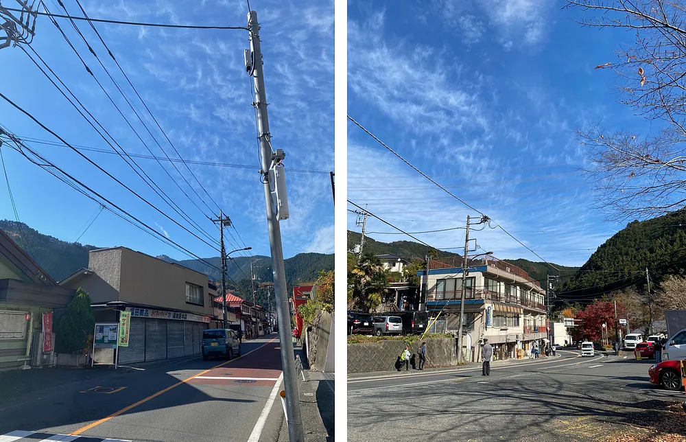Mont Mitake - station d'arrivée des lignes JR Mitake Station