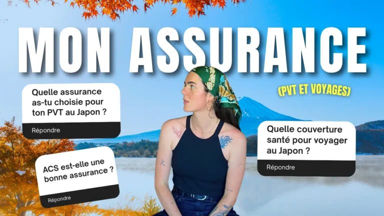 Assurance voyage au Japon avec ACS