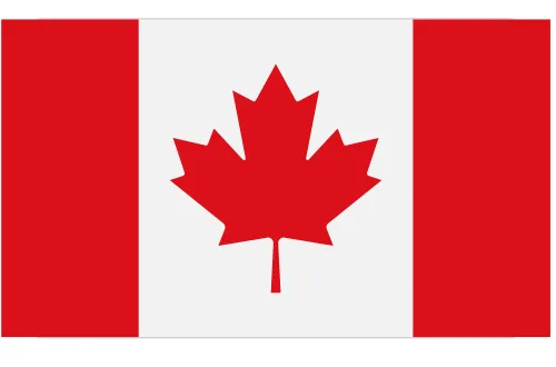 drapeau canadien pour un pvt au canada